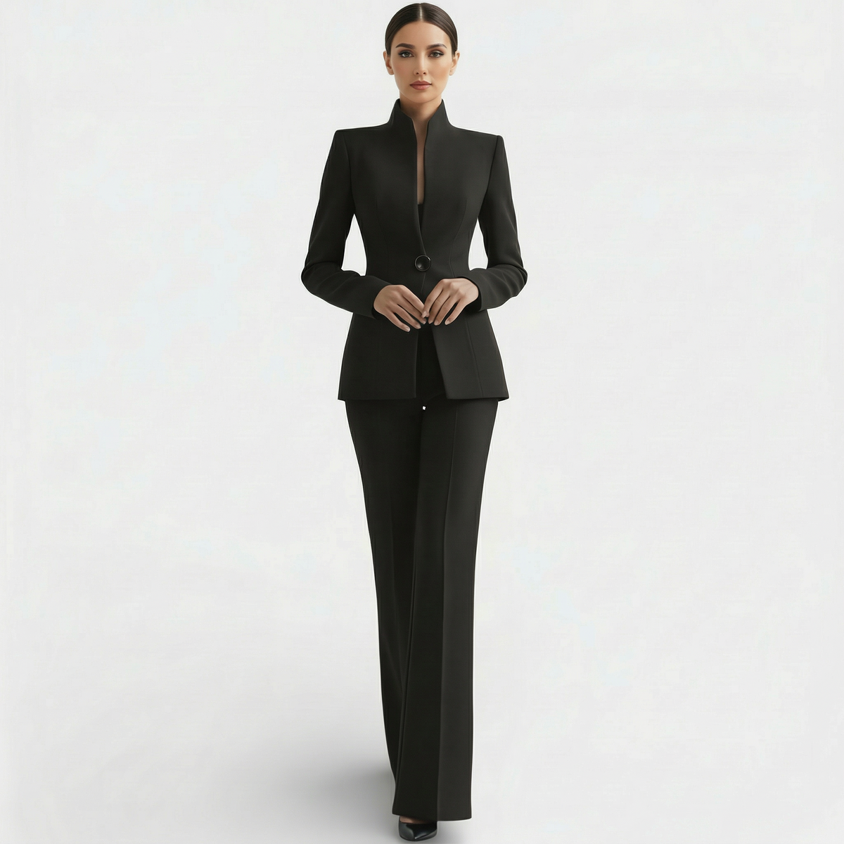 Orioncraft | Conjunto de Blazer y Pantalones Ajustados