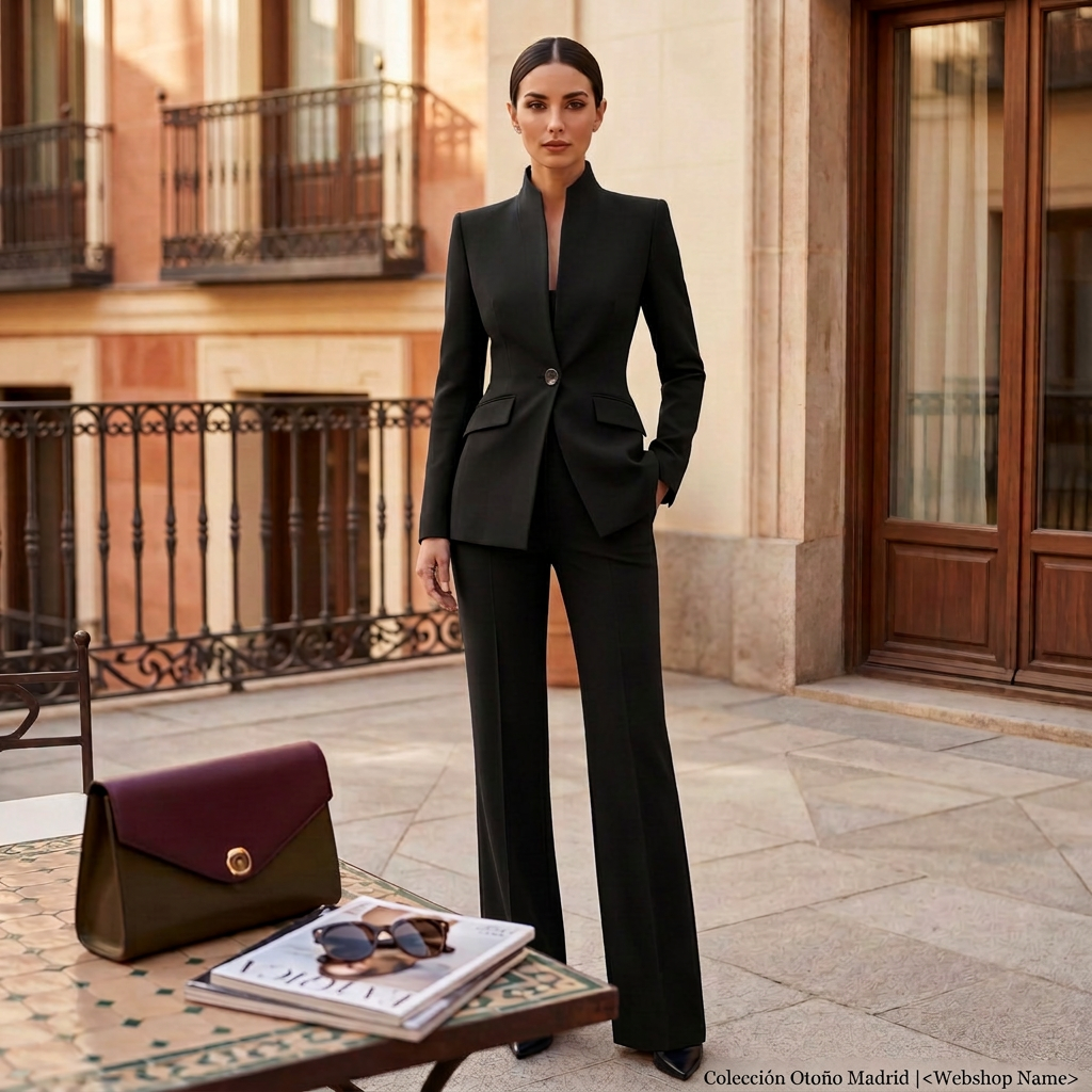Orioncraft | Conjunto de Blazer y Pantalones Ajustados