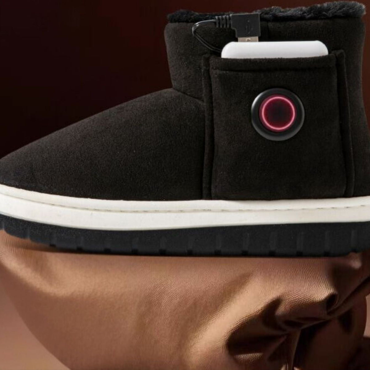 Stratoslink | Pantuflas USB Calentadas con Temperatura Ajustable