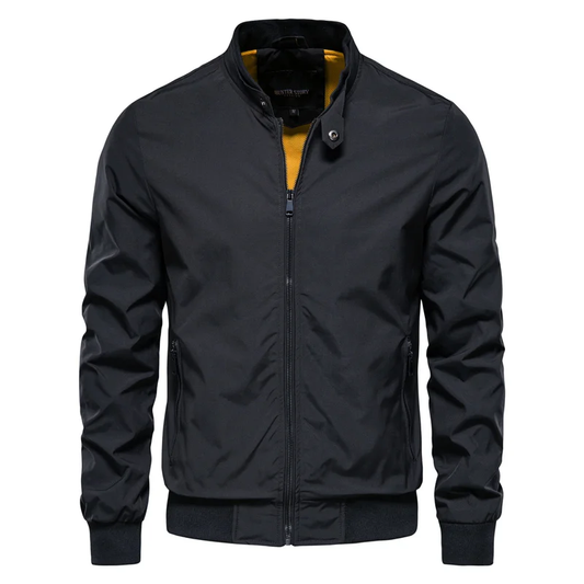 Behrend | Chaqueta Bomber Con Cuello Alto y Cremallera