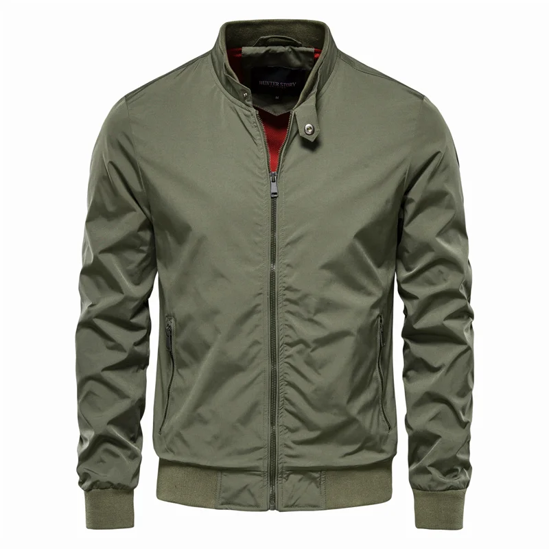 Behrend | Chaqueta Bomber Con Cuello Alto y Cremallera
