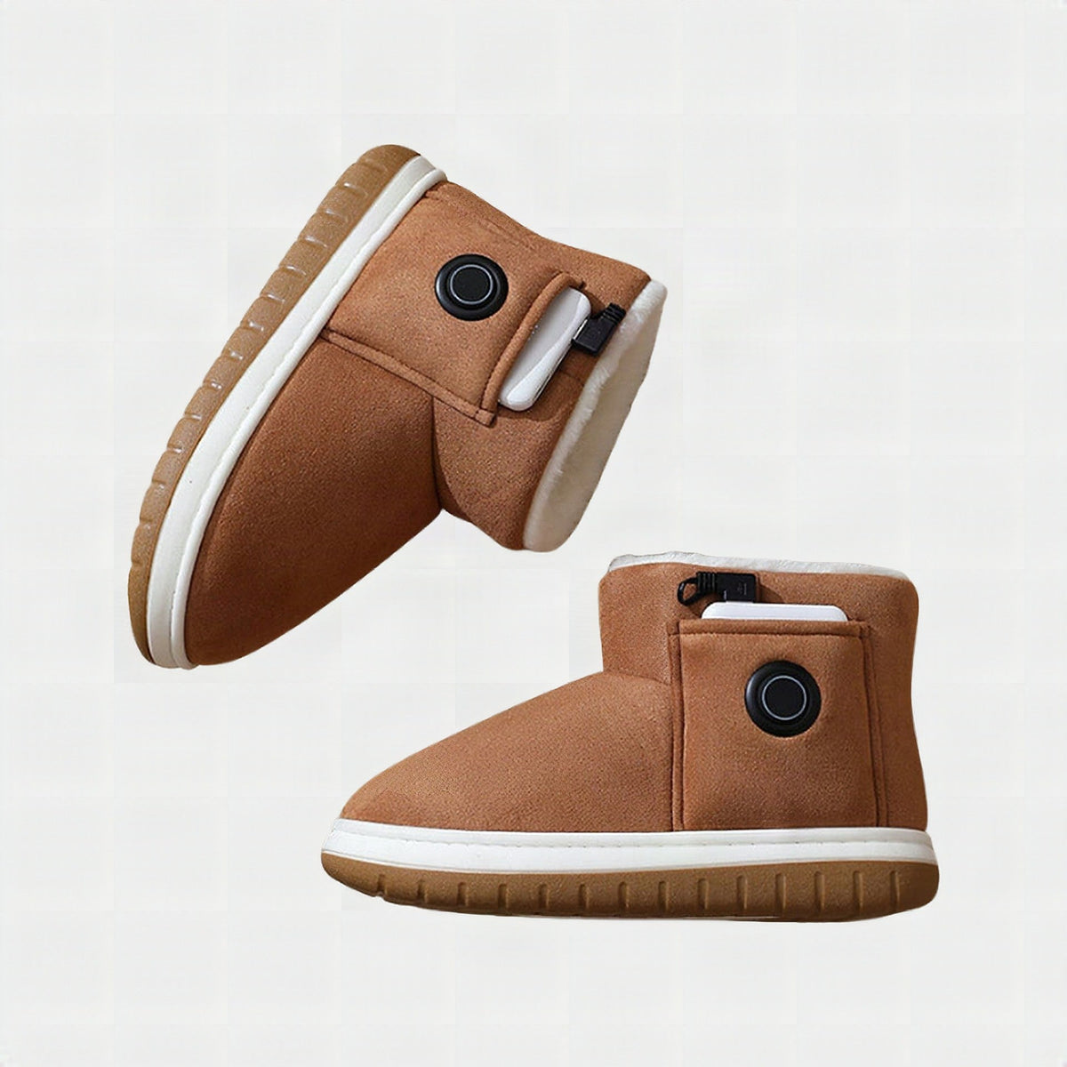 Stratoslink | Pantuflas USB Calentadas con Temperatura Ajustable