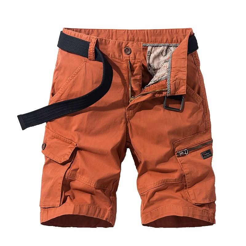 Paneda | Pantalones Cortos Cargo Verde Oliva Estilo Utilitario