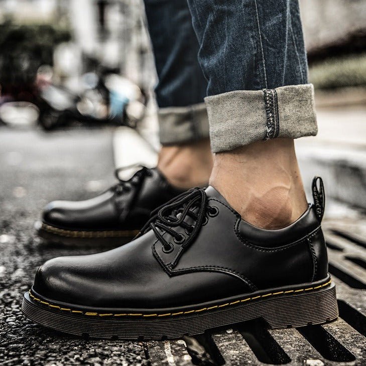 Davey | Zapatos Derby con Cordones y Suela Gruesa