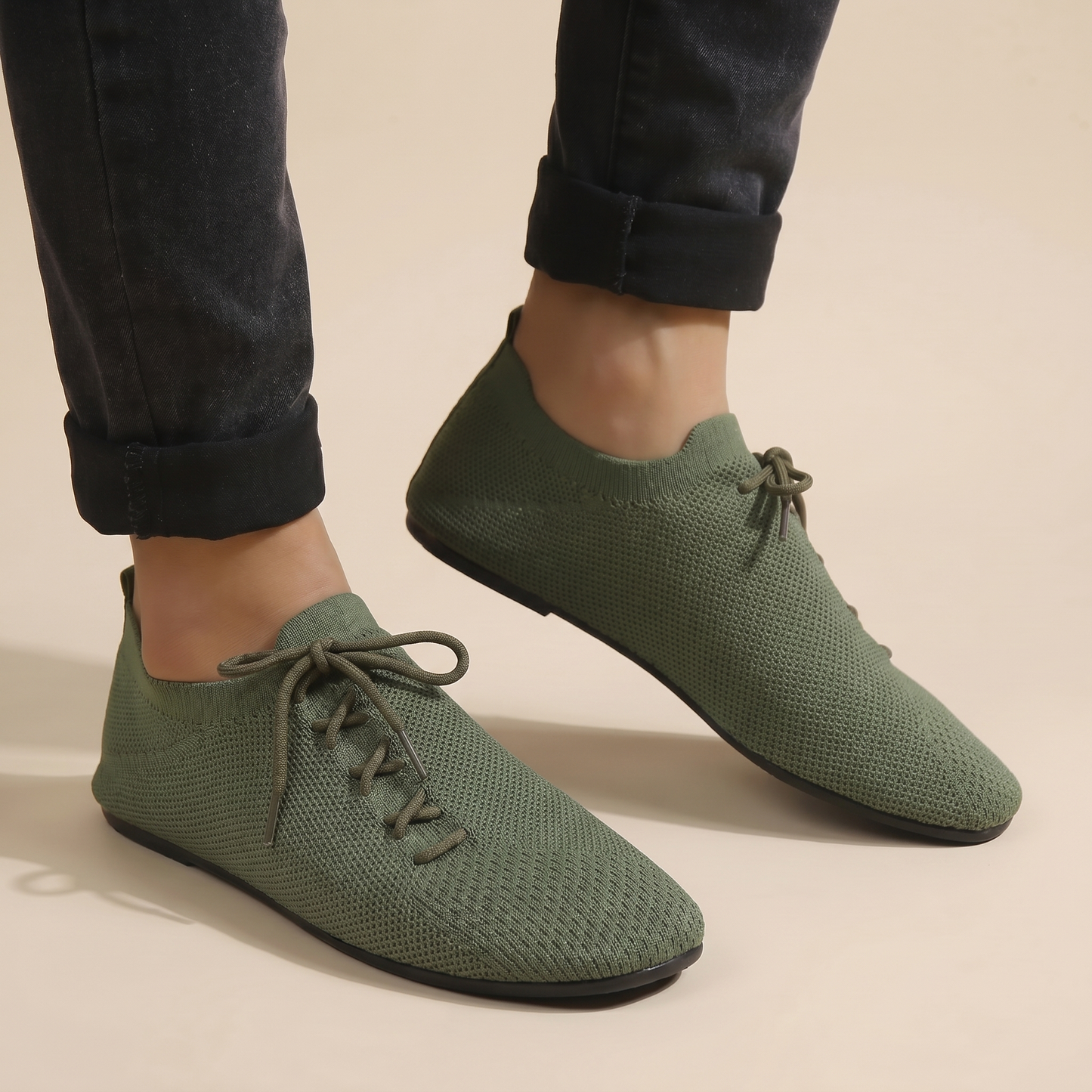 Denilson | Zapatos Tejidos Con Cordones Ligeros