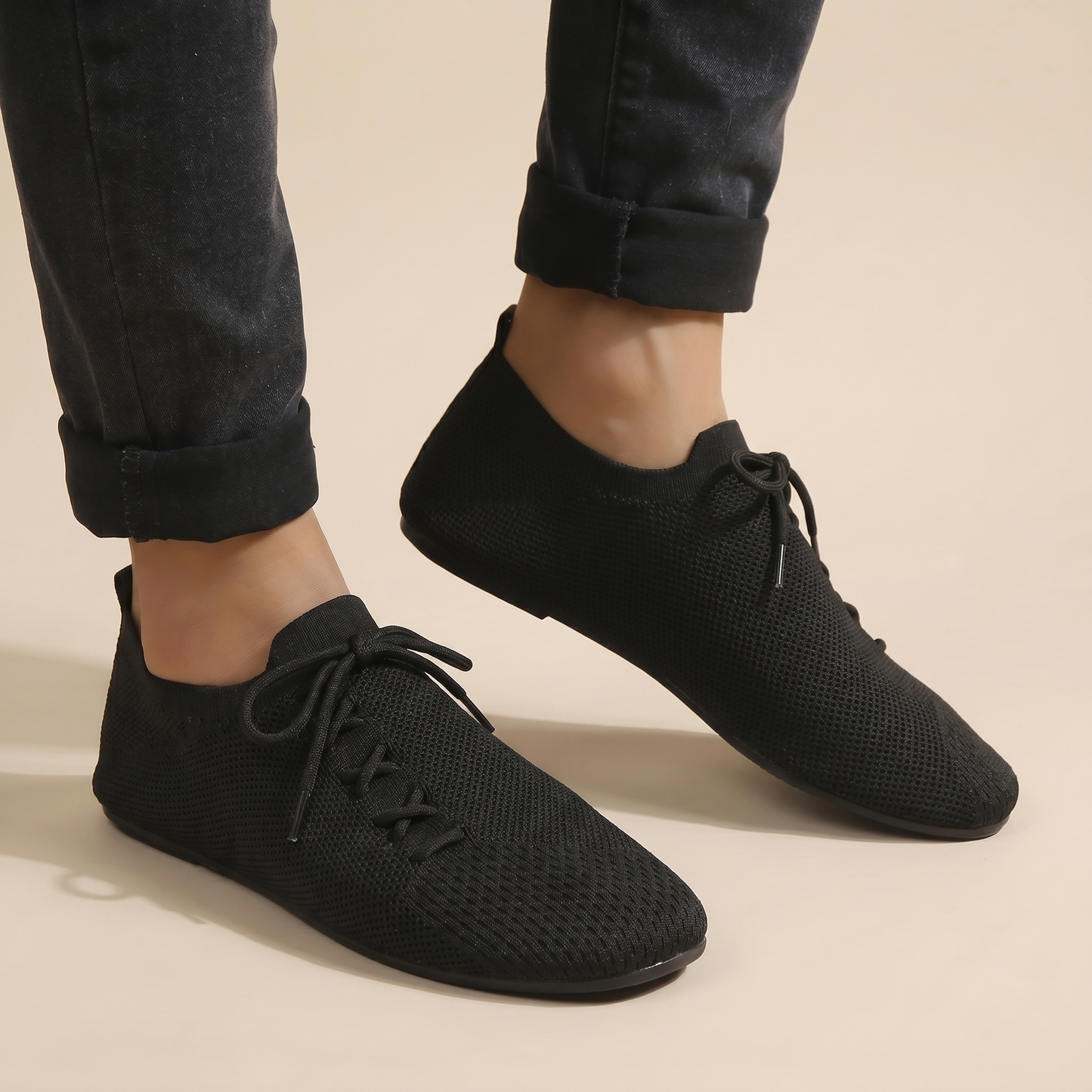 Denilson | Zapatos Tejidos Con Cordones Ligeros