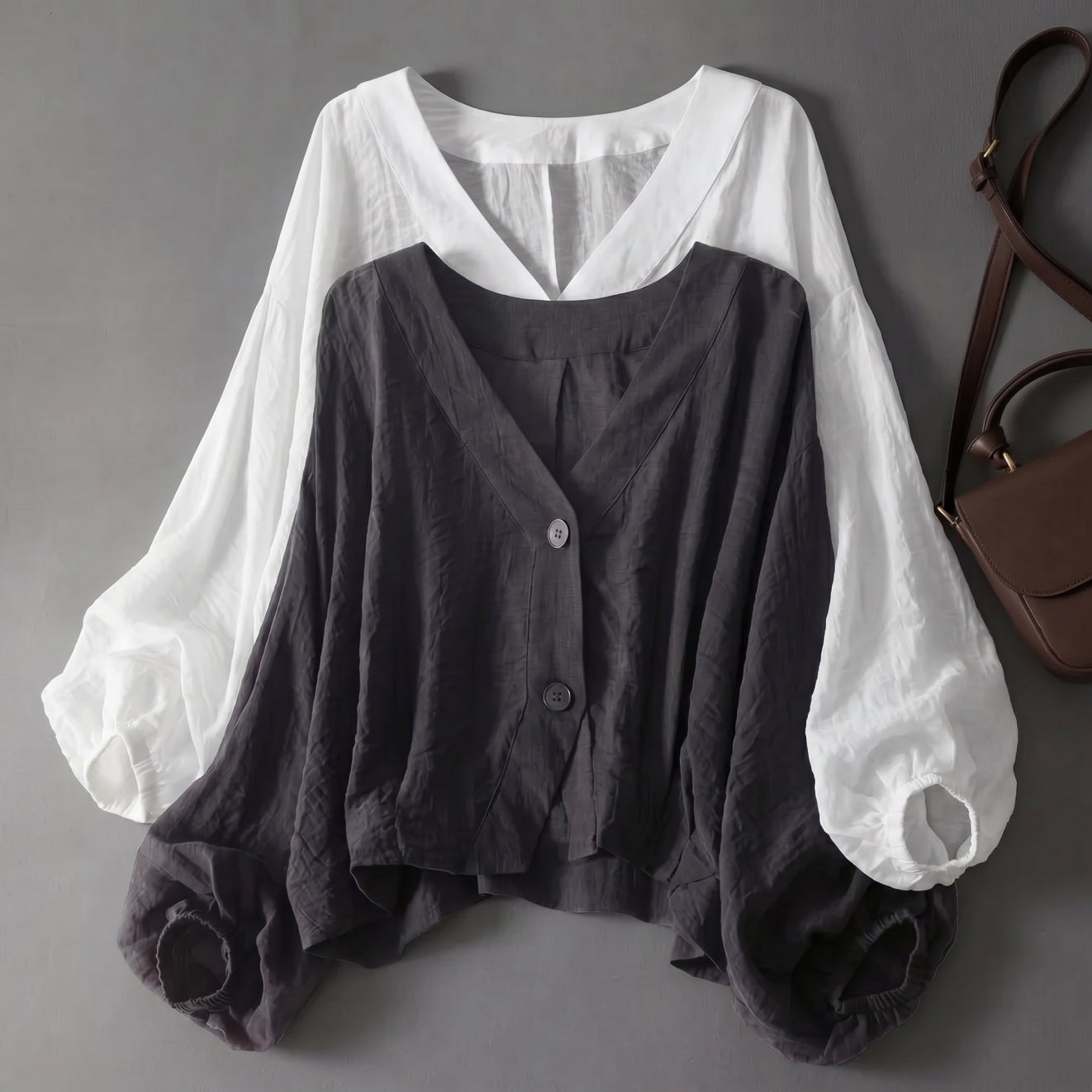Comatize | Blusa Corta Cruzada Cuello V