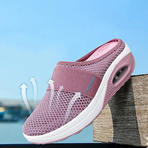 Rosalba | Mules con parte superior de malla