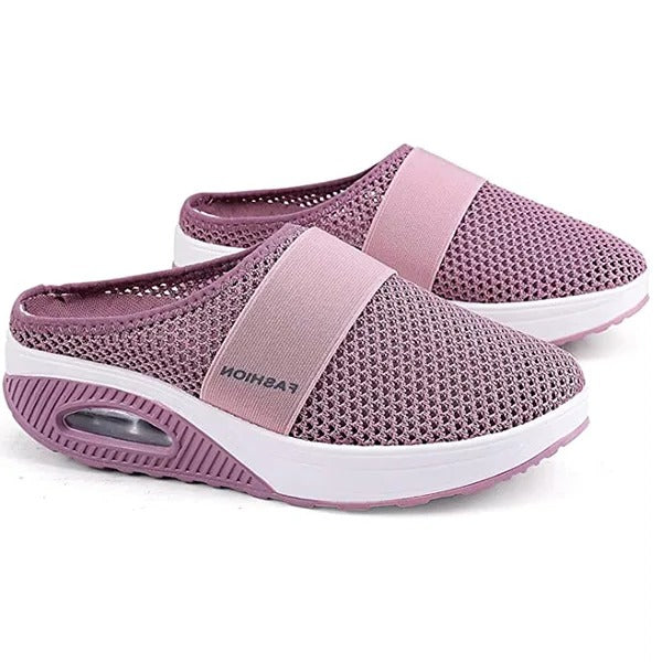 Rosalba | Mules con parte superior de malla