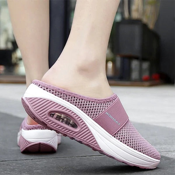 Rosalba | Mules con parte superior de malla