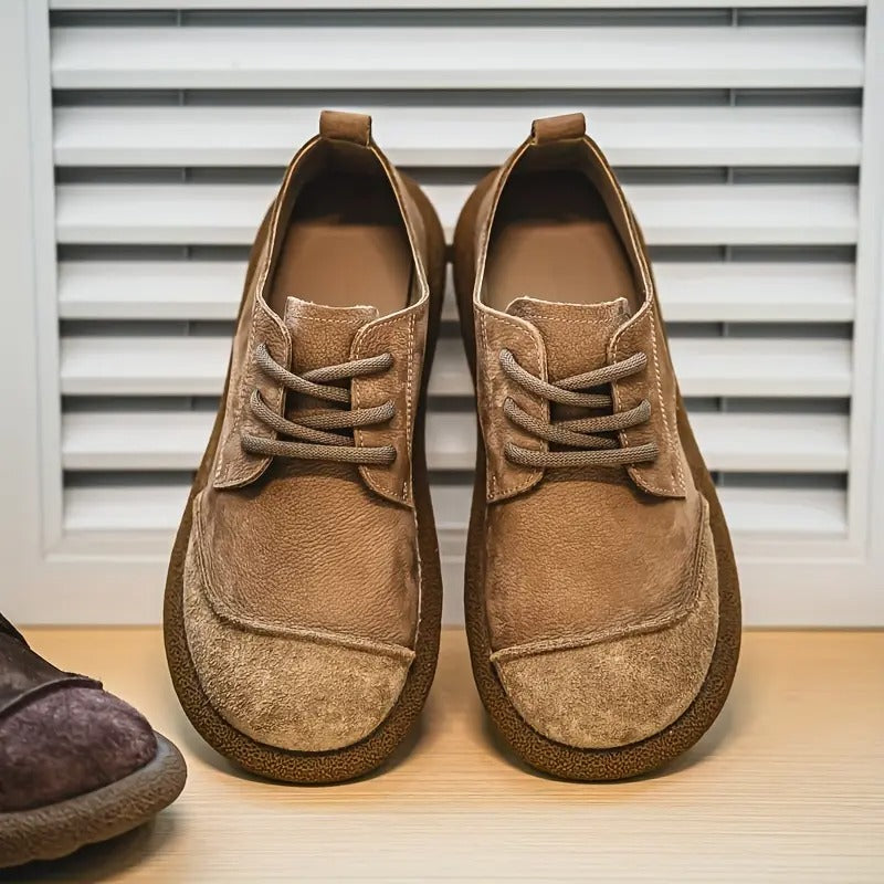 Eddingen | Zapatos Casuales con Cordones y Suela Gruesa