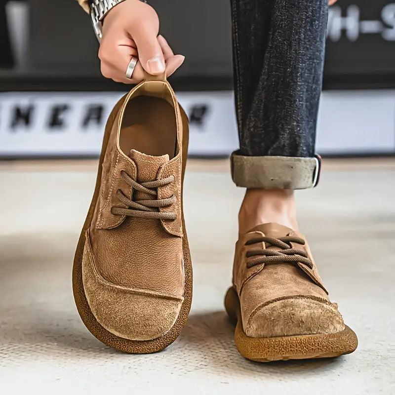 Eddingen | Zapatos Casuales con Cordones y Suela Gruesa