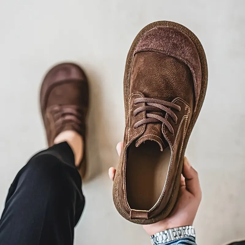 Eddingen | Zapatos Casuales con Cordones y Suela Gruesa