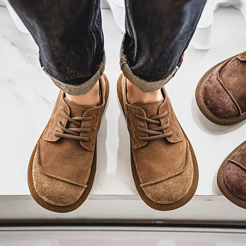 Eddingen | Zapatos Casuales con Cordones y Suela Gruesa