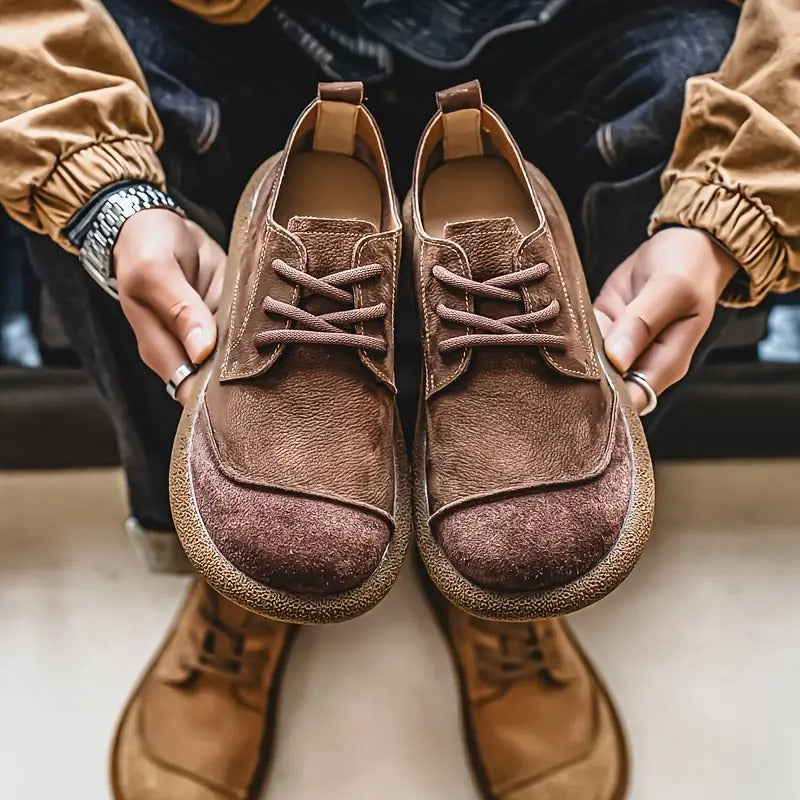 Eddingen | Zapatos Casuales con Cordones y Suela Gruesa