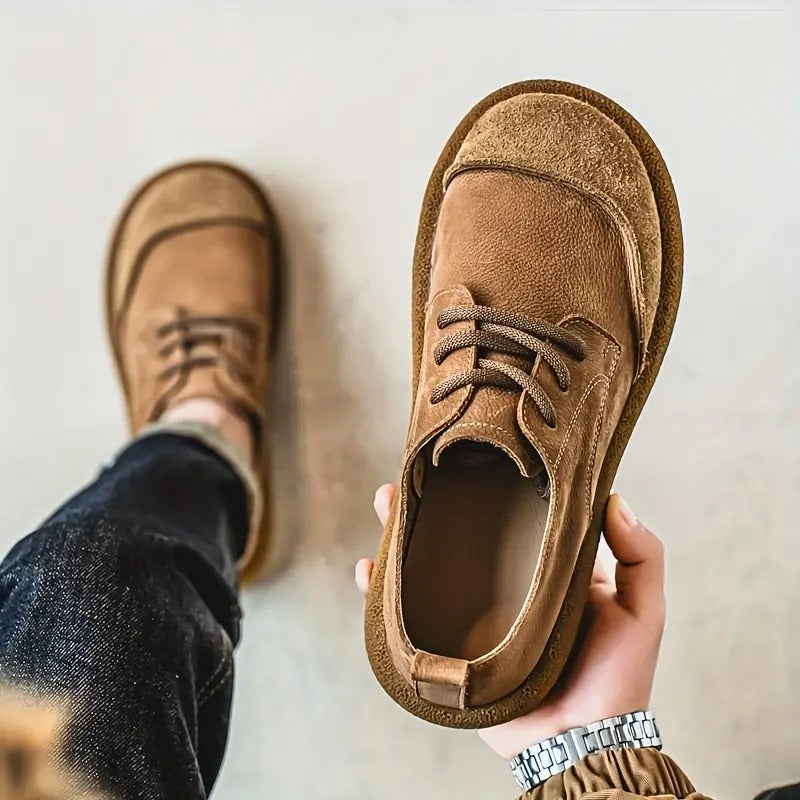 Eddingen | Zapatos Casuales con Cordones y Suela Gruesa