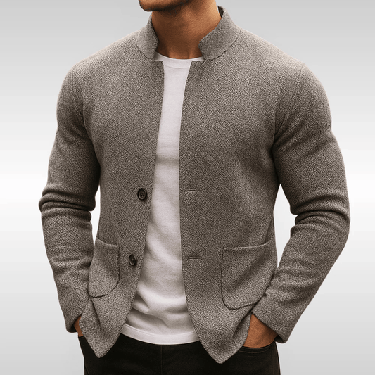 Sverker | Chaqueta tipo Cárdigan de Punto con Botones