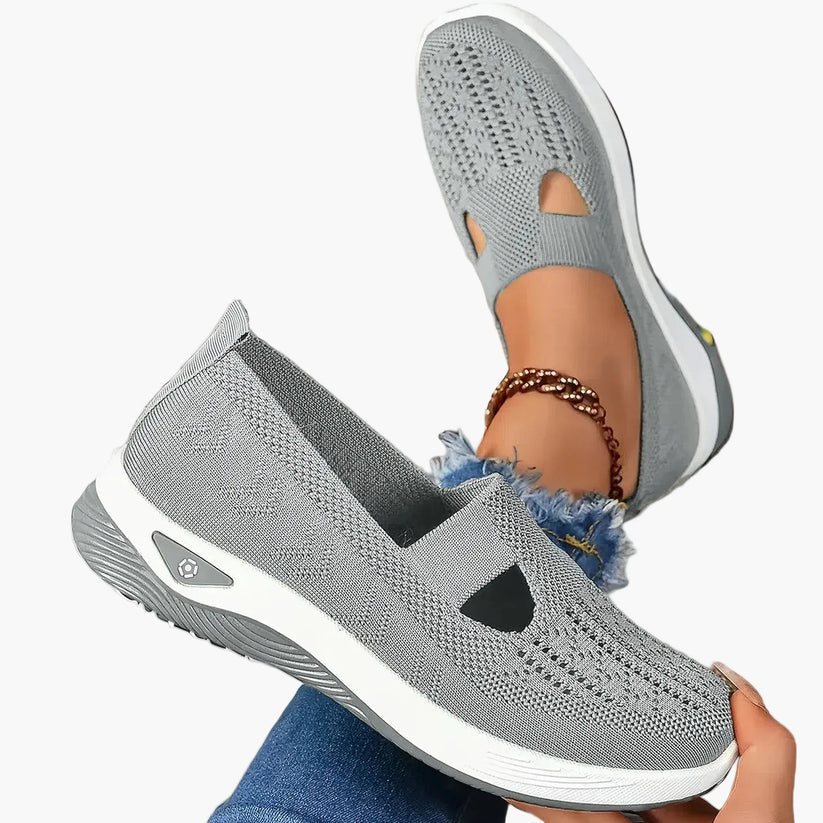 Pauline | Zapatillas de punto con diseño recortado