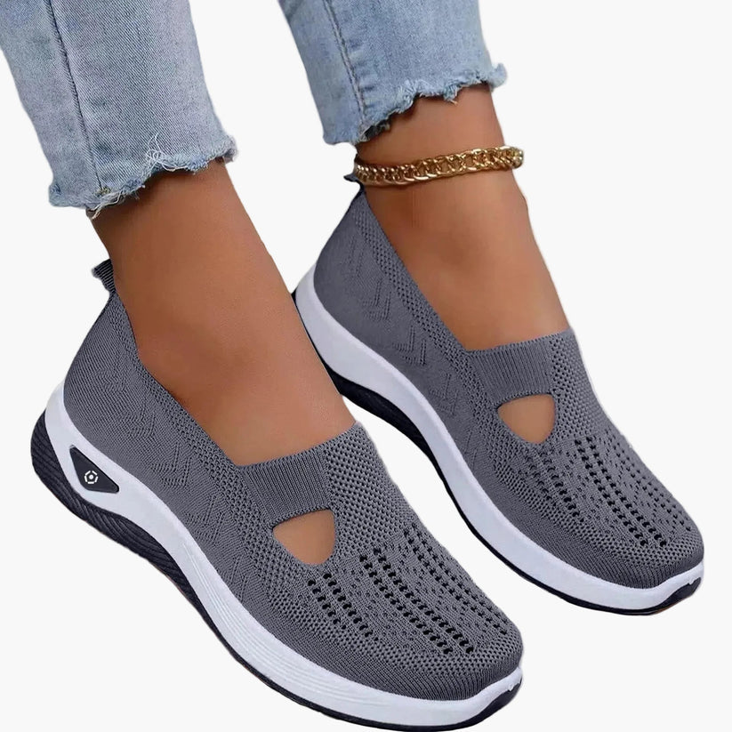 Pauline | Zapatillas de punto con diseño recortado