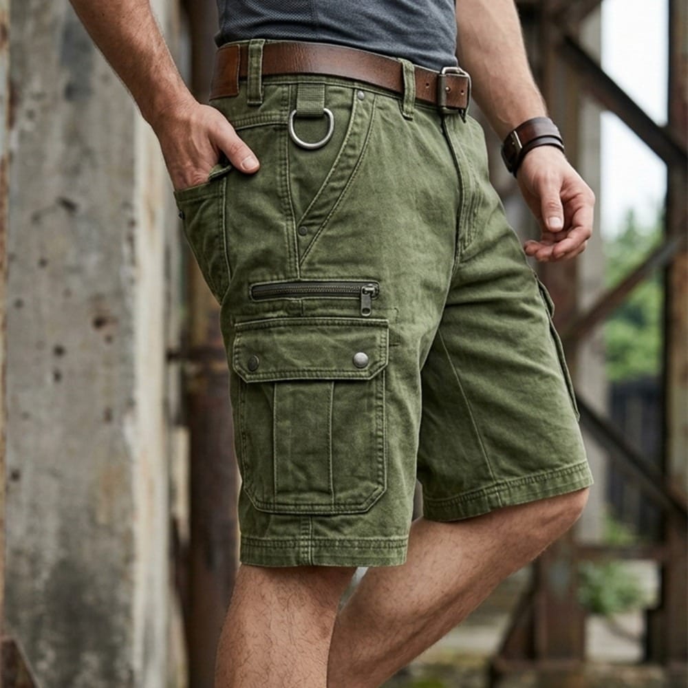 Pezeshkian | Bermudas Cargo Con Bolsillos Y Anilla