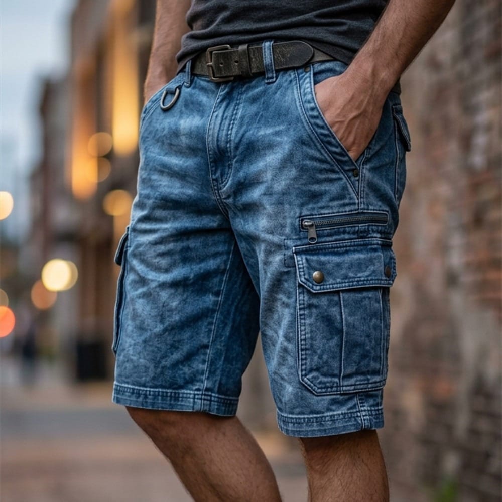 Pezeshkian | Bermudas Cargo Con Bolsillos Y Anilla
