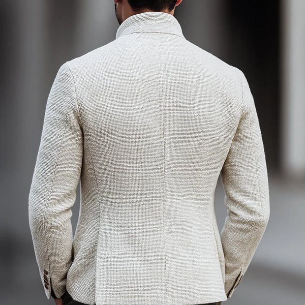 Artjom - Saco Texturizado Cuello Alto Hombre