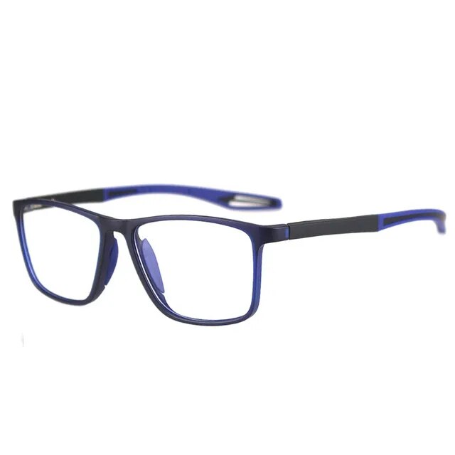 VistaFlex | Gafas Rectangulares con Patillas Contrastantes