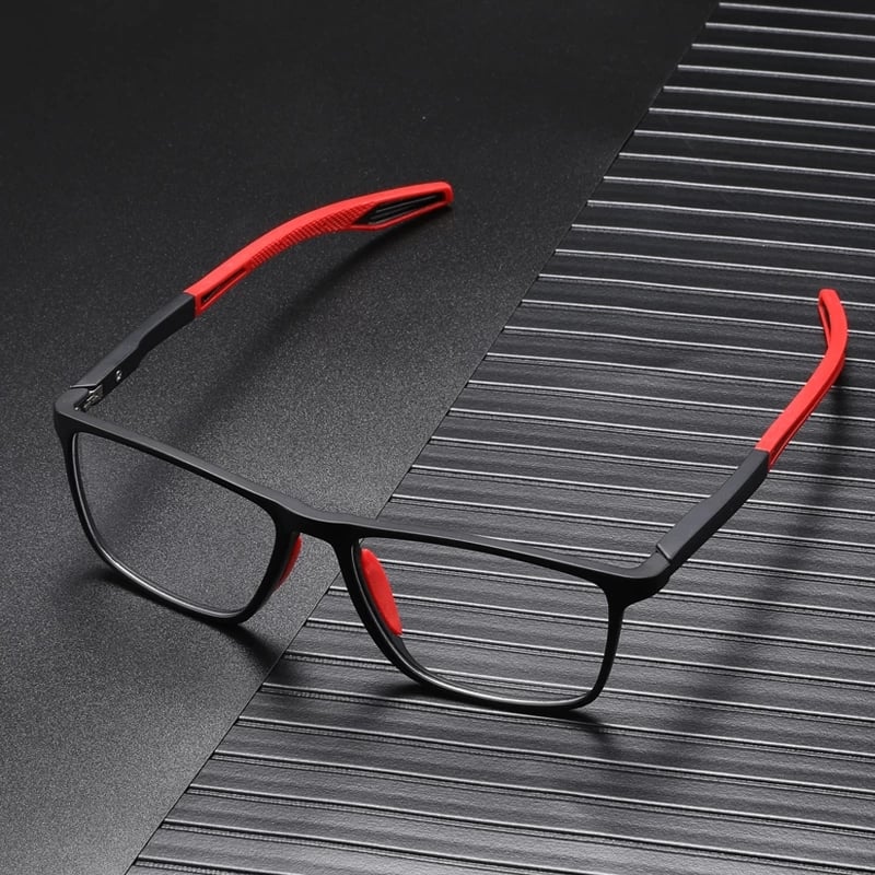 VistaFlex | Gafas Rectangulares con Patillas Contrastantes