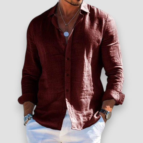 Christopher - Camisa Ligera con Botones
