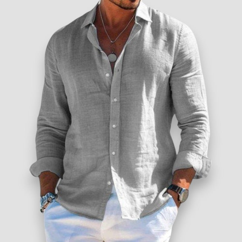 Christopher - Camisa Ligera con Botones
