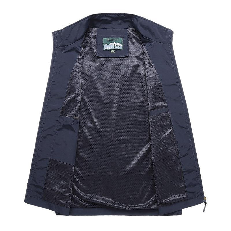 Outdoorweste herren atmungsaktiv | Chaleco exterior ligero y transpirable