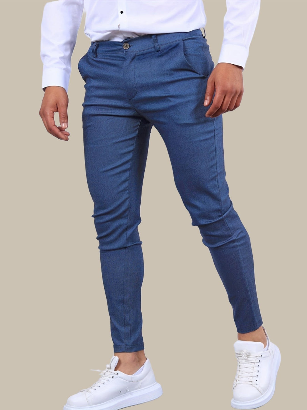 Abram | Pantalones Ajustados con Largo de Tobillo