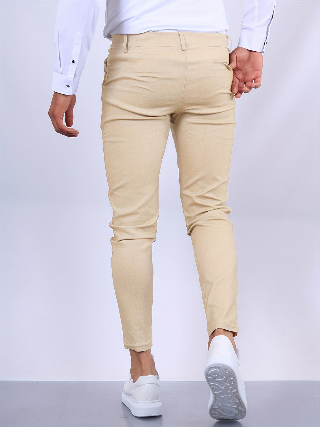 Abram | Pantalones Ajustados con Largo de Tobillo