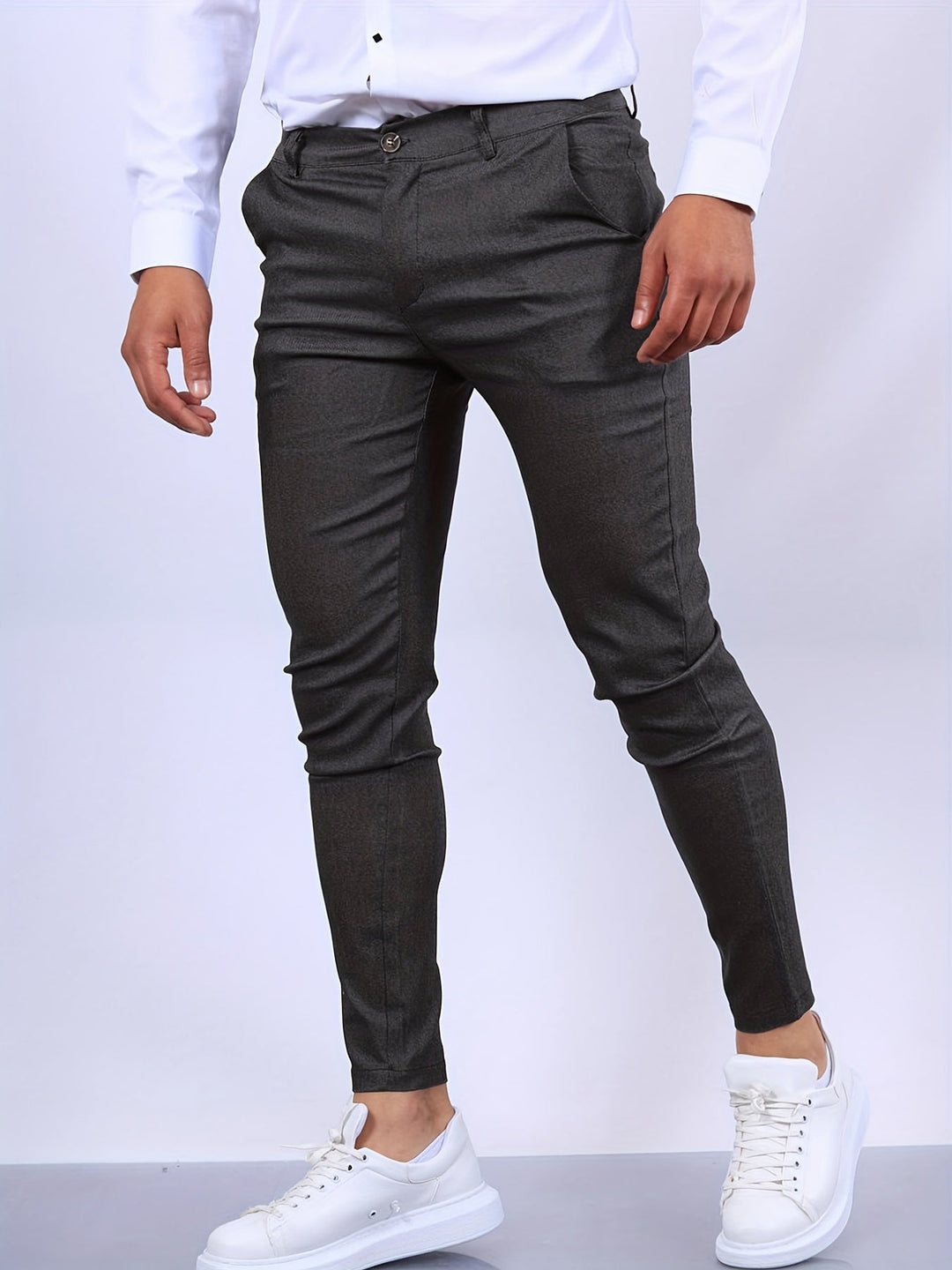 Abram | Pantalones Ajustados con Largo de Tobillo