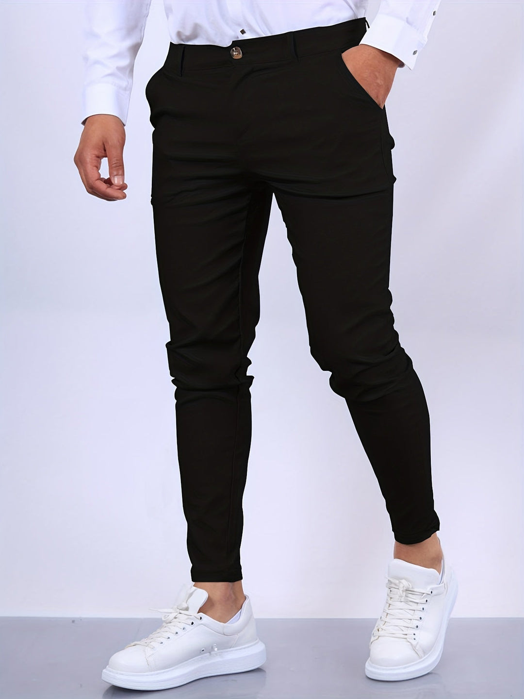 Abram | Pantalones Ajustados con Largo de Tobillo