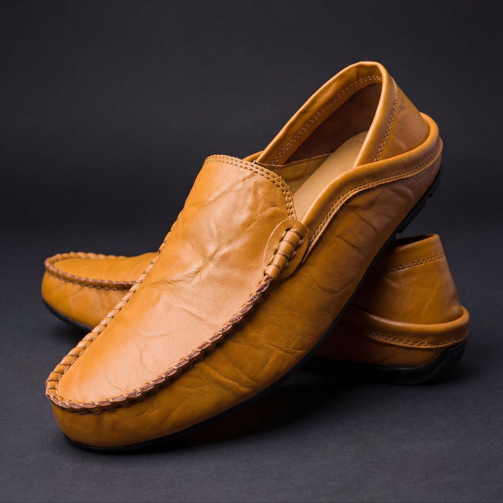 Royt | Mocasines Sin Cordones de Piel Calzado Informal