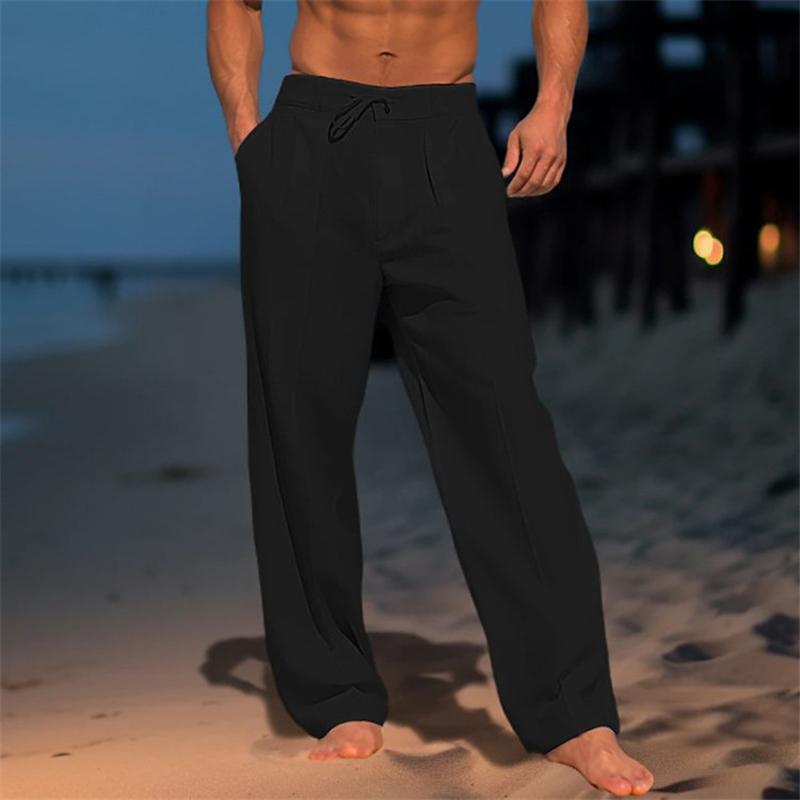 Andrei -  Pantalones de corte Holgado con Cordón Ajustable