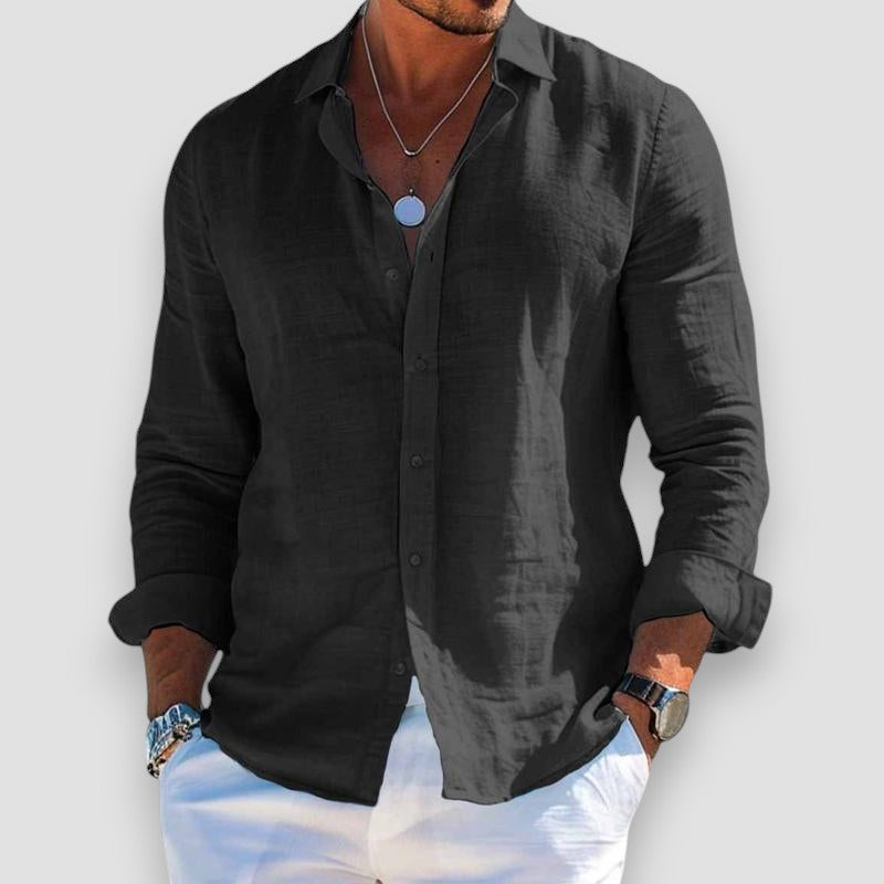 Christopher - Camisa Ligera con Botones