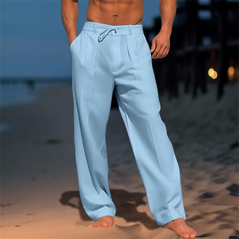 Andrei -  Pantalones de corte Holgado con Cordón Ajustable