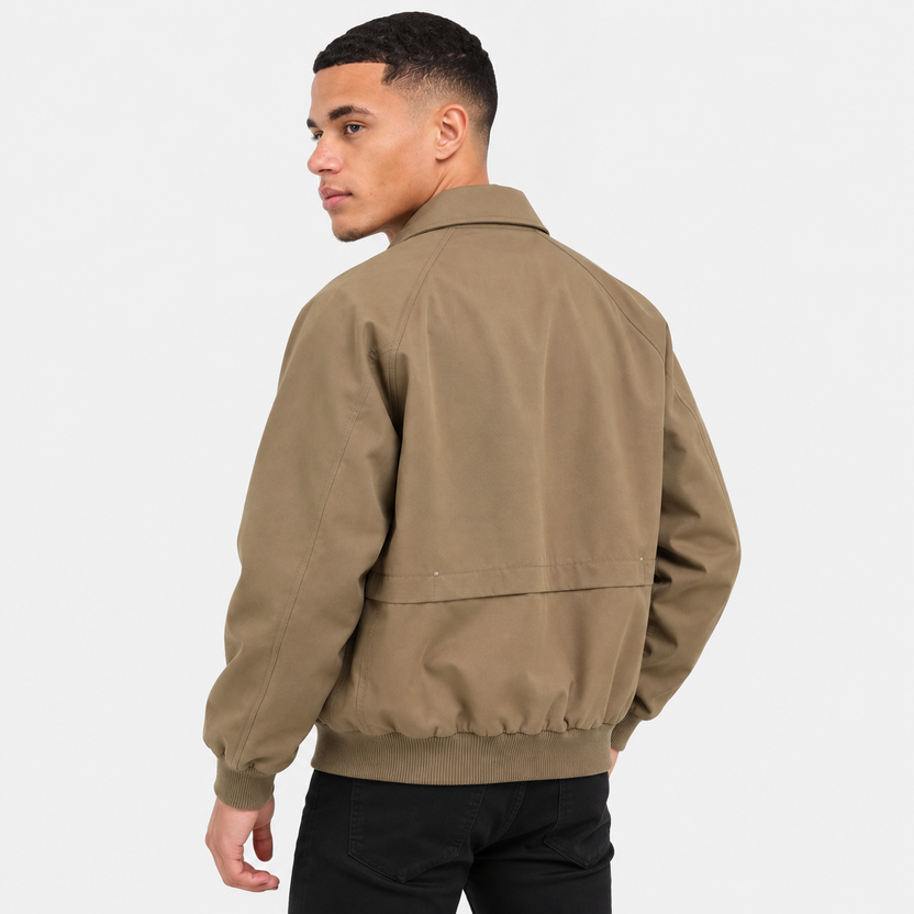 Adrian | Chaqueta con Cuello Punto y Mangas Largas