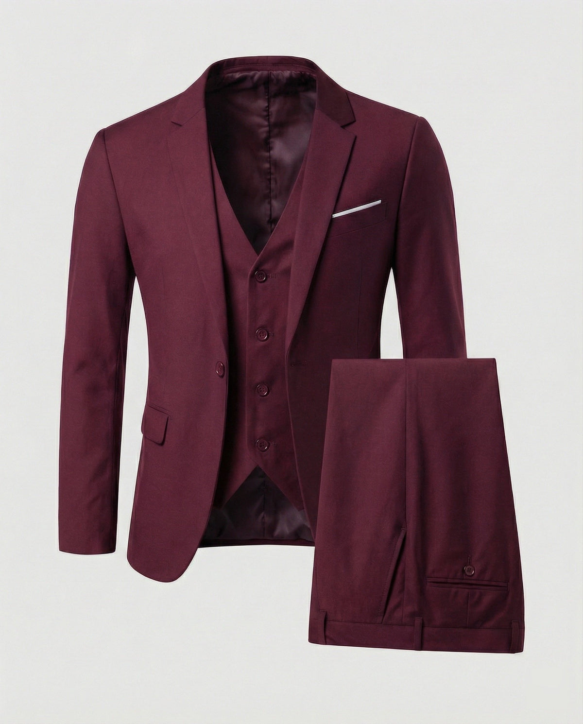 Maelarduk | Traje Clásico de Tres Piezas Ajustado
