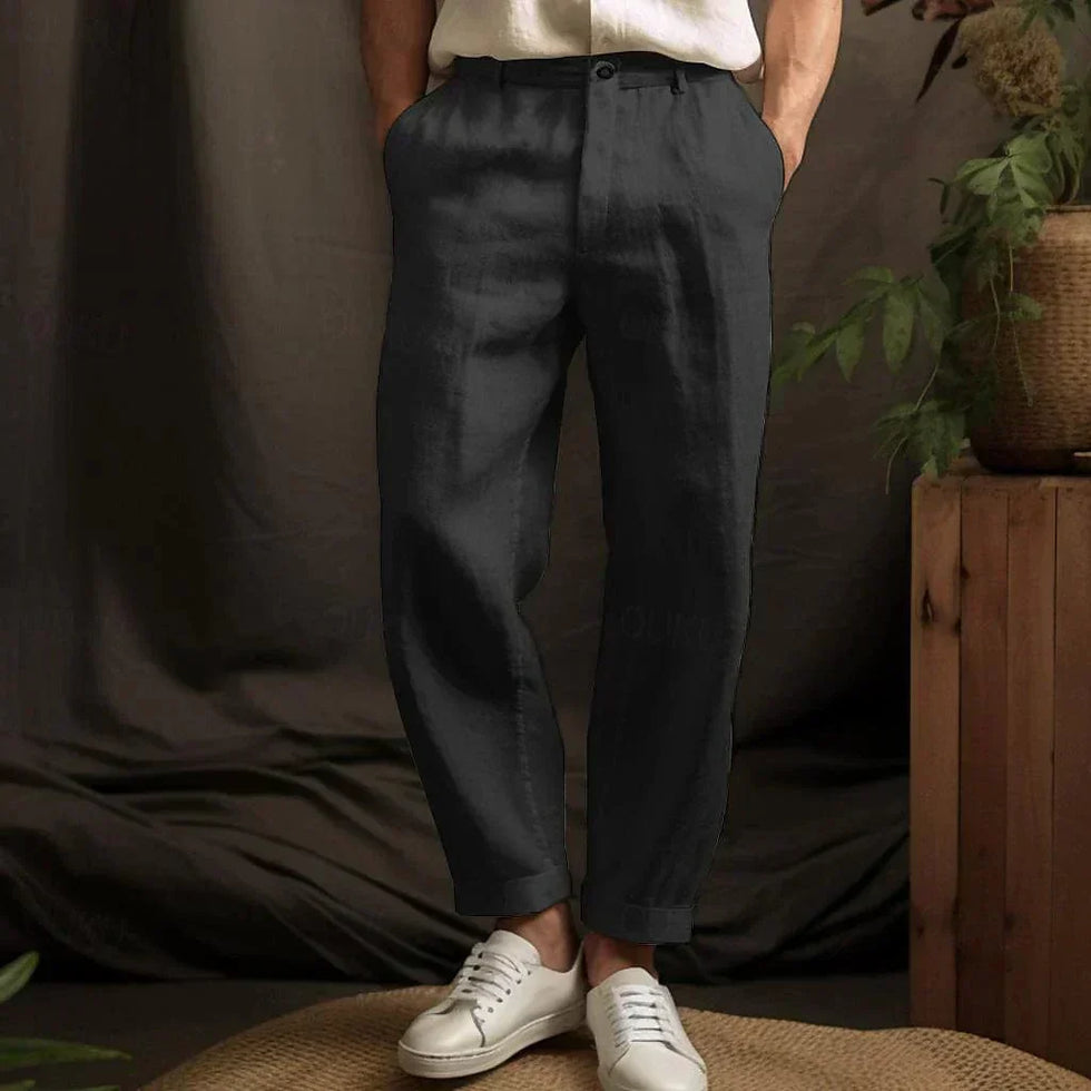 Derik | Pantalones Informales De Corte Cónico Y Holgado