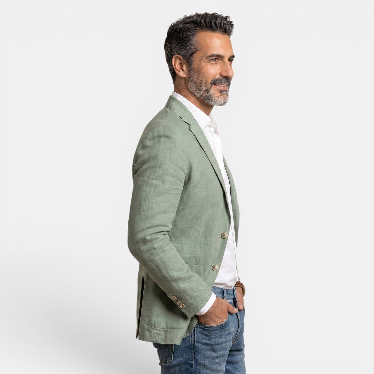 Faulkner | Blazer con solapas y bolsillos