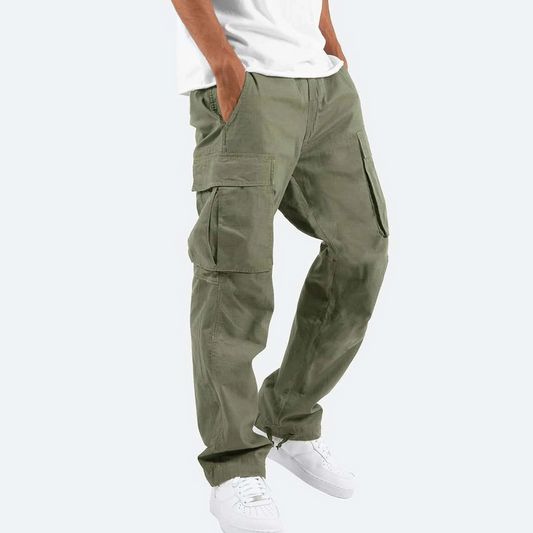 Fabian | Pantalones Cargo De Corte Recto