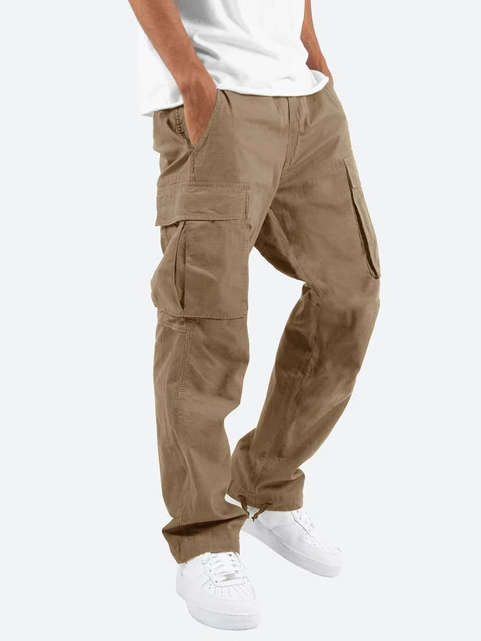 Fabian | Pantalones Cargo De Corte Recto