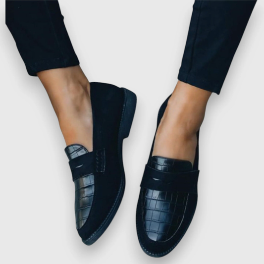 Daphne | Mocasines Texturizados Sin Cordones