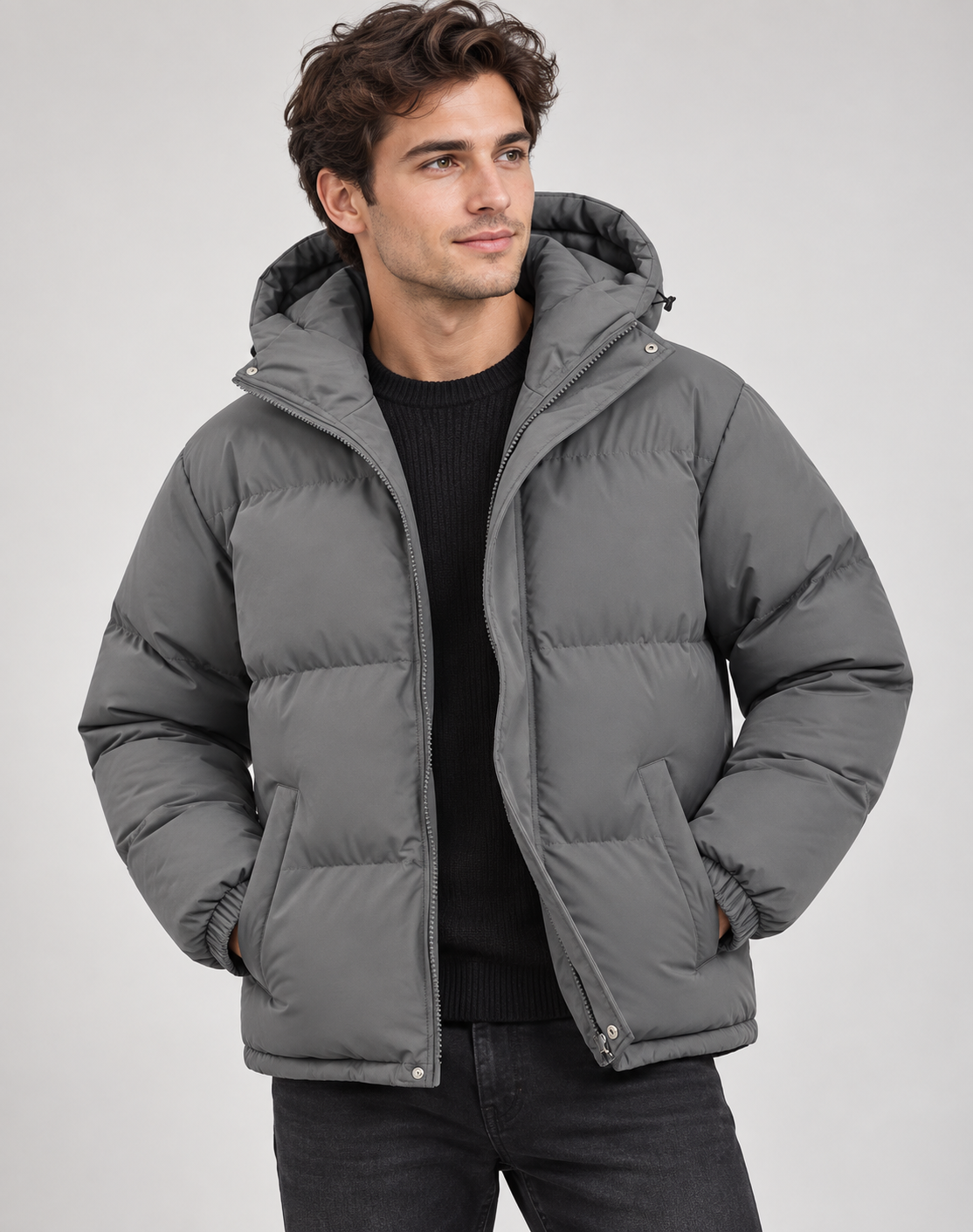 Fluxguard | Chaqueta Puffer de Invierno con Capucha