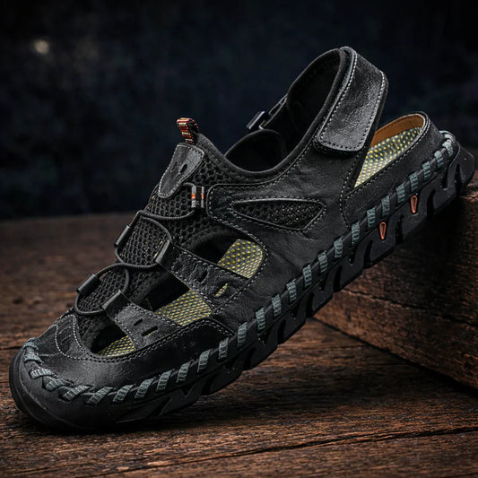Gustavoo | Sandalias Cerradas Con Malla Transpirable