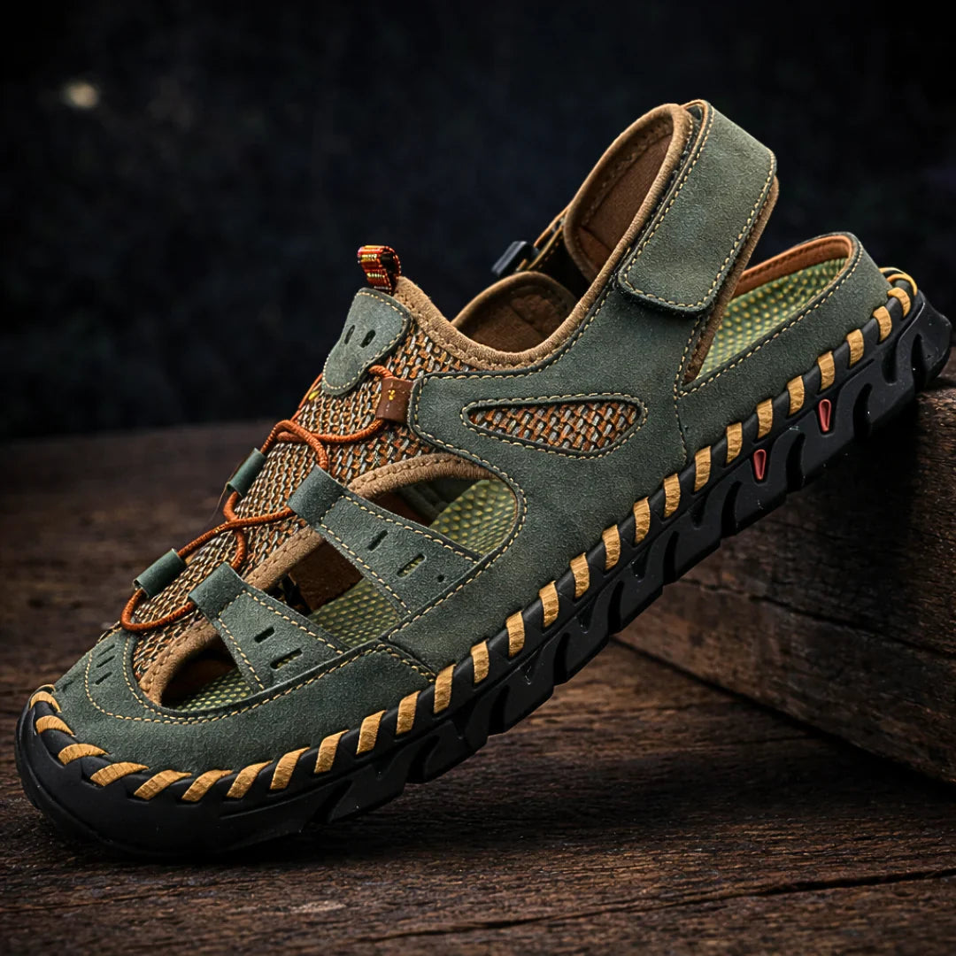 Gustavoo | Sandalias Cerradas Con Malla Transpirable