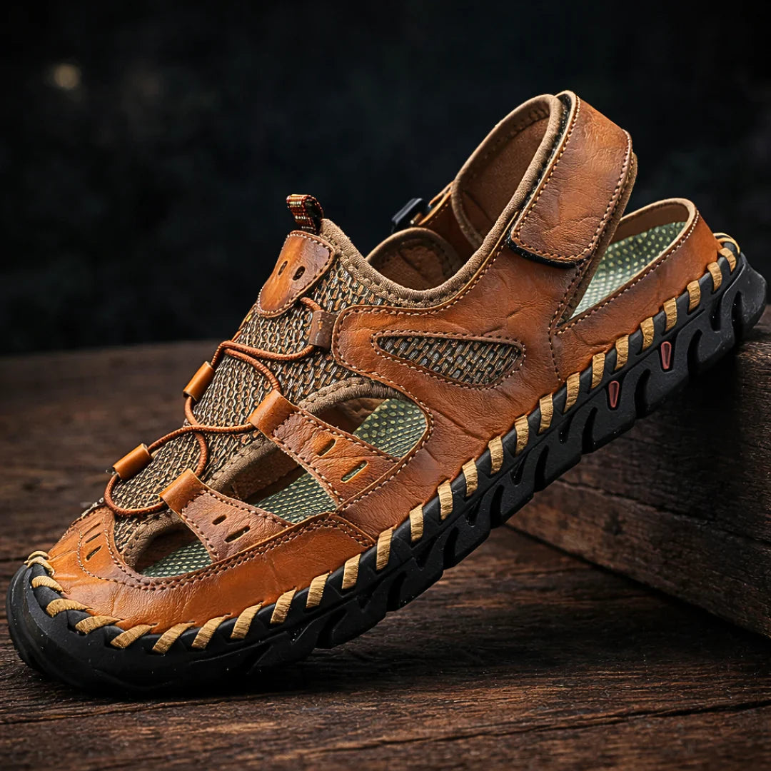 Gustavoo | Sandalias Cerradas Con Malla Transpirable